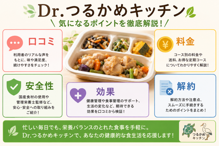 Dr.つるかめキッチン 効果